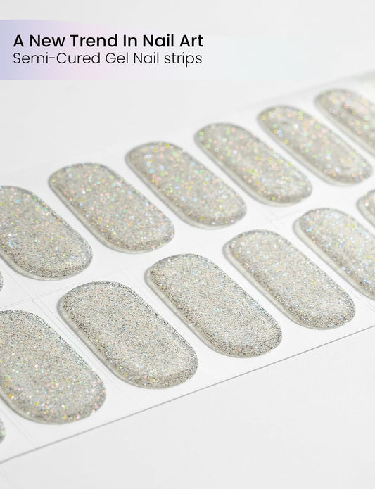 Oauee gel top coat included for long-lasting shine and smooth finish.