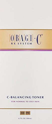 Obagi Medical C-Balancing Toner label close-up showing alcohol-free formula