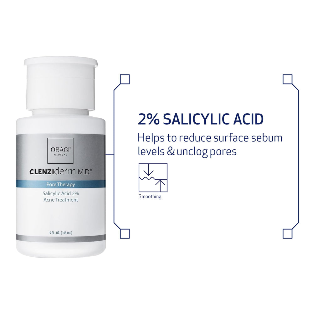 Obagi CLENZIderm M.D. Pore Therapy helps balance oil