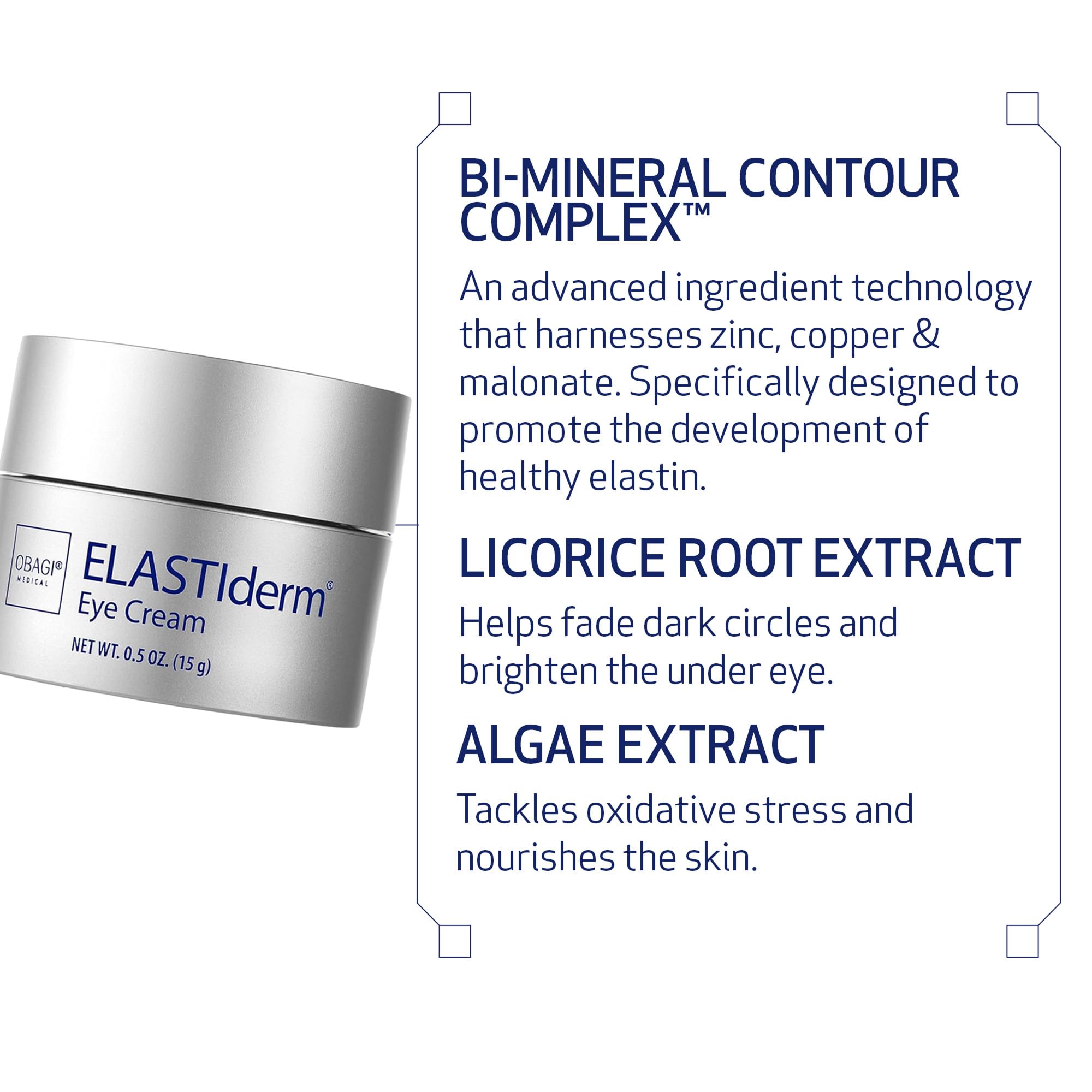 Obagi ELASTIderm compact packaging suitable for morning or night routines