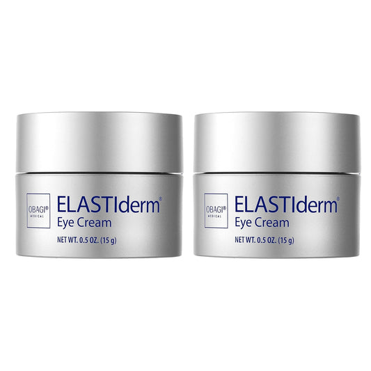 Obagi ELASTIderm Eye Cream tube front for daily use, lightweight hydration around the eyes