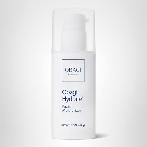 Obagi Hydrate shows a 1.7 oz jar packaging shot.
