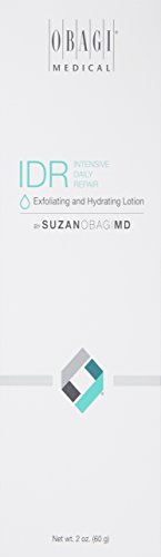 Obagi Intensive Daily Repair label close-up with antioxidant ingredients