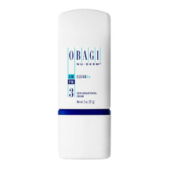 Obagi Medical Nu-Derm Clear Fx bottle close-up for brightening and even tone.
