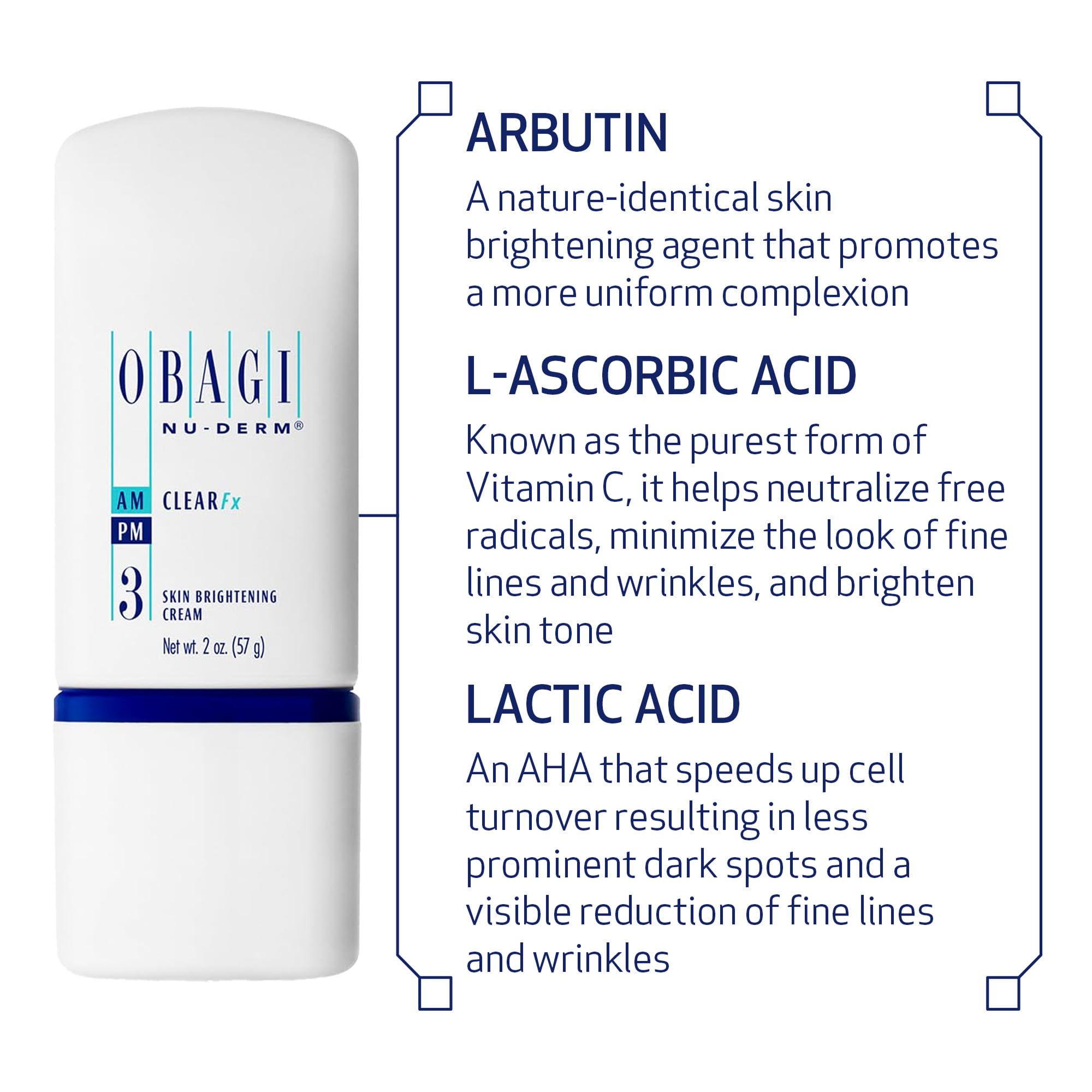 Obagi Medical Nu-Derm Clear Fx bottle pour showing easy dispensing.