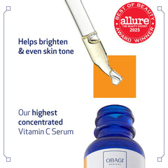 Obagi Medical Professional-C 20% Serum amber bottle on display
