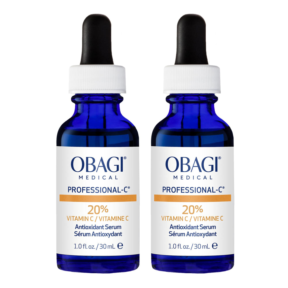 Obagi Medical Professional-C 20% Serum bottle front highlighting brightening formula