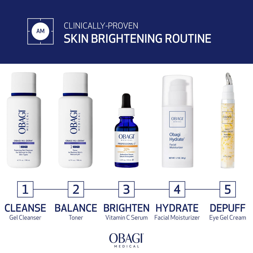 Obagi Medical Professional-C 20% serum texture close-up reveals lightweight finish