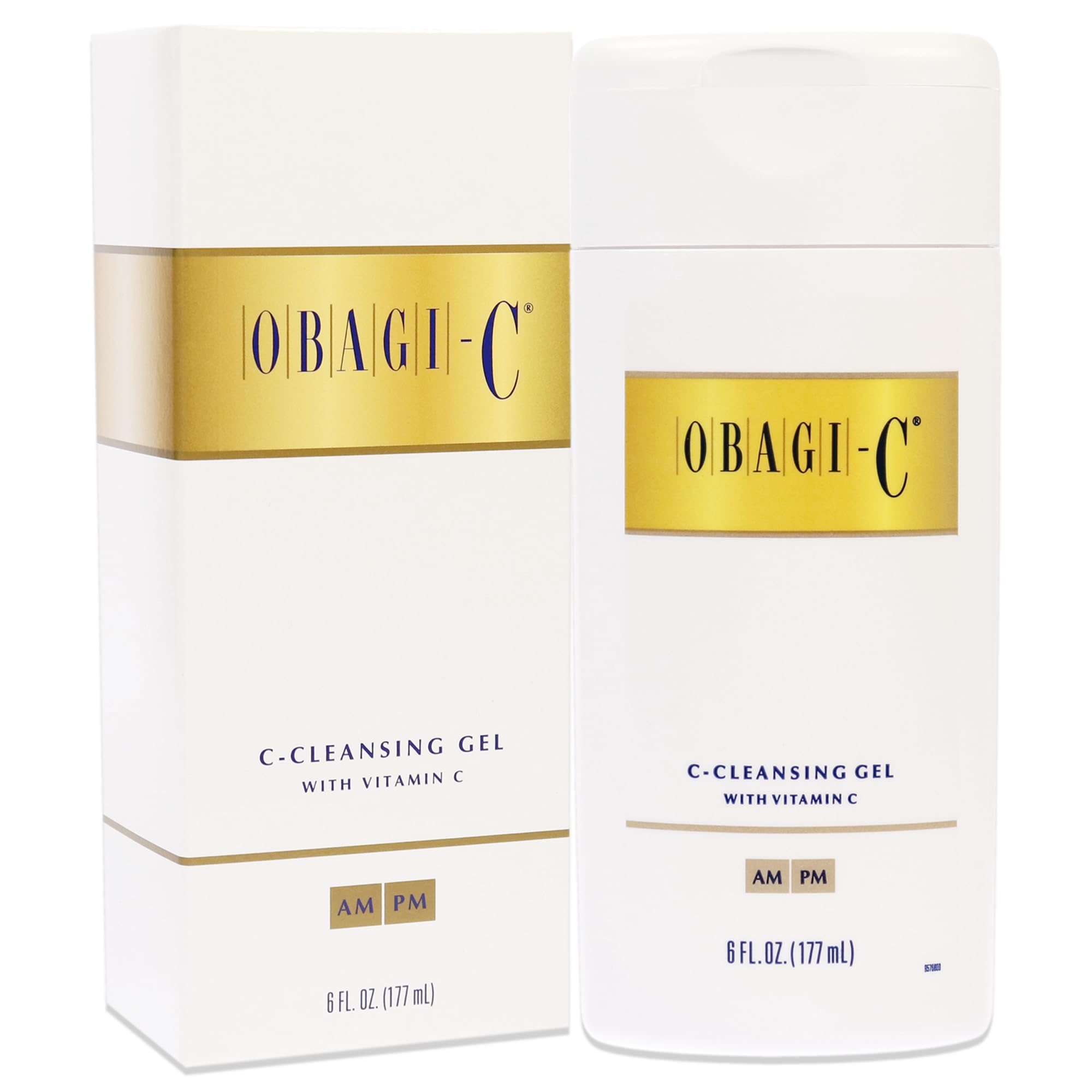 Obagi Medical System Cleansing Gel foam on face demonstrates cleansing action