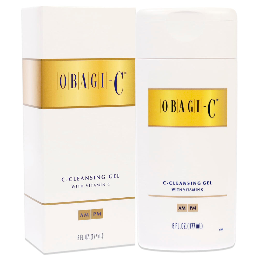 Obagi Medical System Cleansing Gel foam on face demonstrates cleansing action