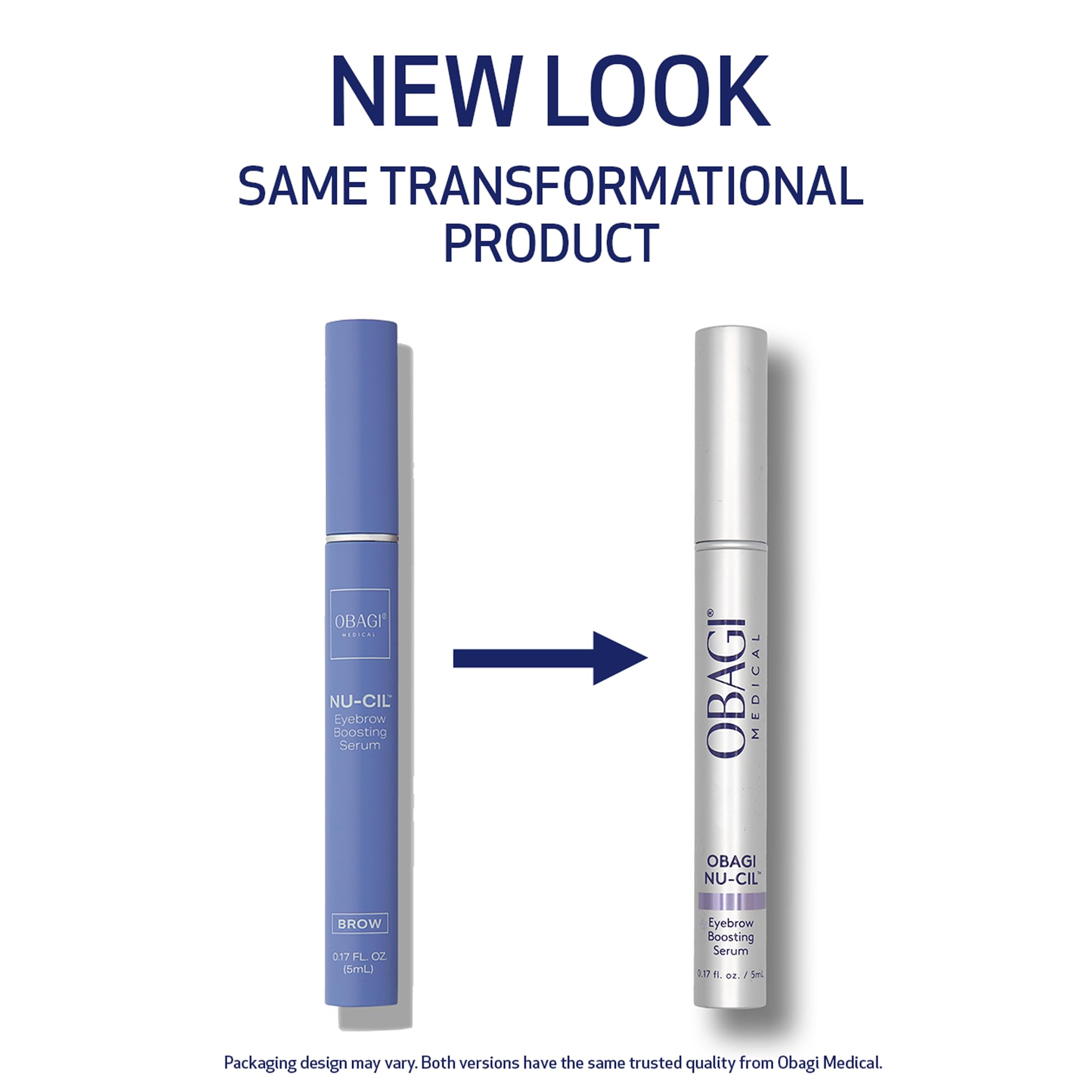 Obagi Nu-Cil serum applicator focuses controlled brow application for even coverage.