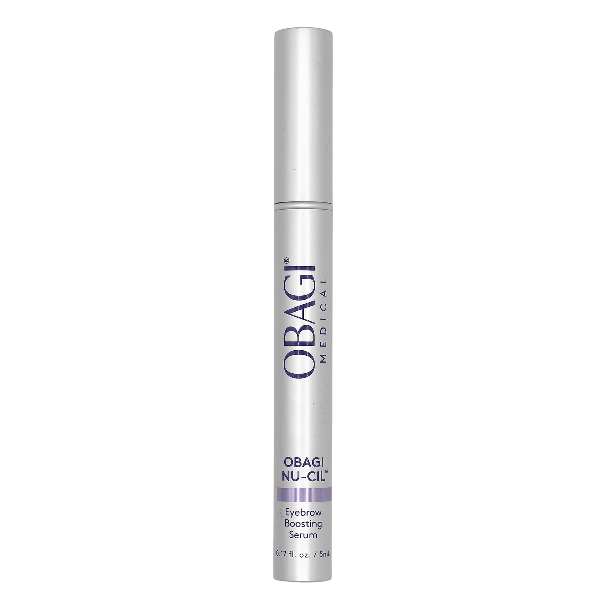 Obagi Nu-Cil brow-density bottle shows fullness-supporting serum.