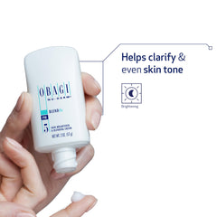 Obagi Nu-Derm Blend Fx ingredients close-up highlighting arbutin