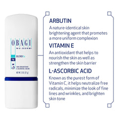 Obagi Nu-Derm Blend Fx vitamins C and E close-up