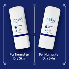 Obagi Nu-Derm Exfoderm Forte on sink demonstrates easy incorporation into nightly skincare routine.