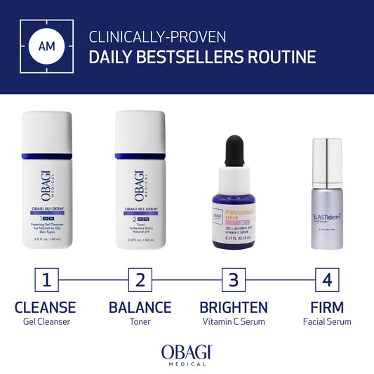 Obagi Nu-Derm Face Toner 2oz balances skin and prepares for hydration