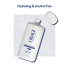 Obagi Nu-Derm Toner travel-size packaging shown for convenient on-the-go skincare.