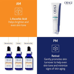 Obagi Professional-C 10% serum applied on skin for glow