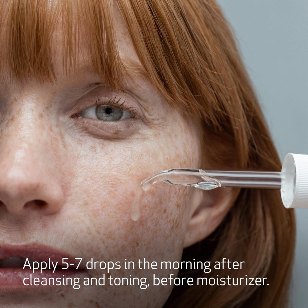 Face application of Obagi Professional-C 15% Serum
