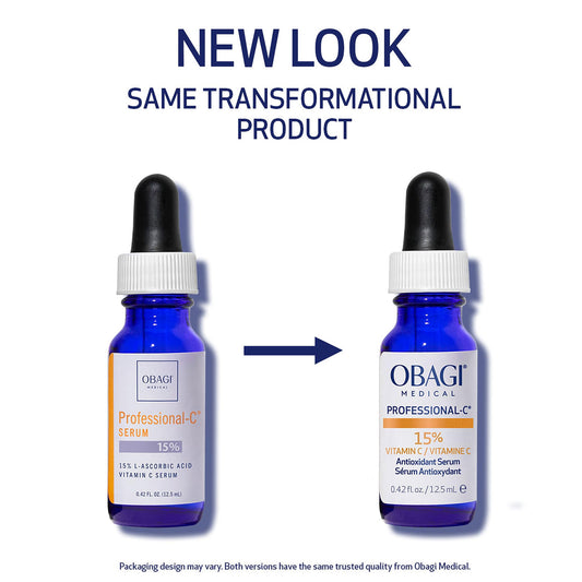 Obagi Medical Professional-C 15% Serum bottle cap close-up, secure closure.