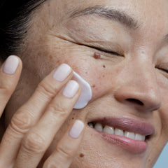 Obagi bottle beside routine setup for simple daily skincare use.