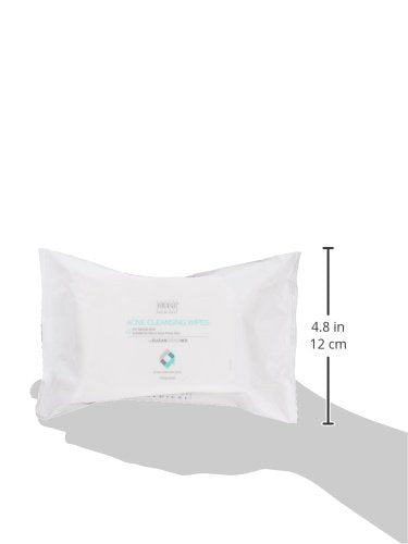 Obagi SUZANOBAGIMD wipes post-use glow demonstration.