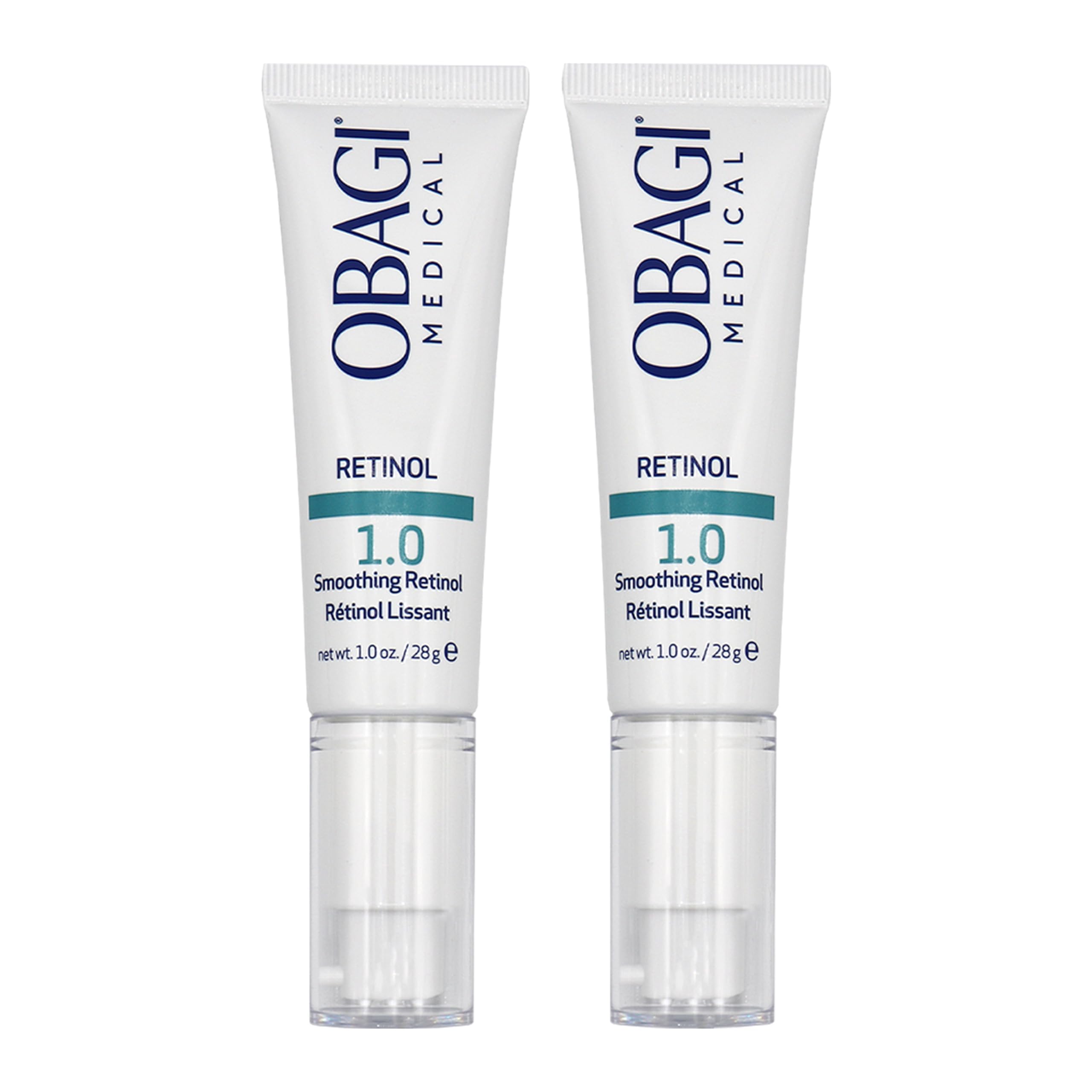 Obagi360 Retinol 1.0 Cream bottle for nightly routine with gentle delivery.