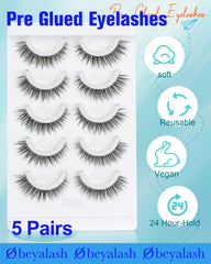 Obeyalash waterproof lashes designed to stay put
