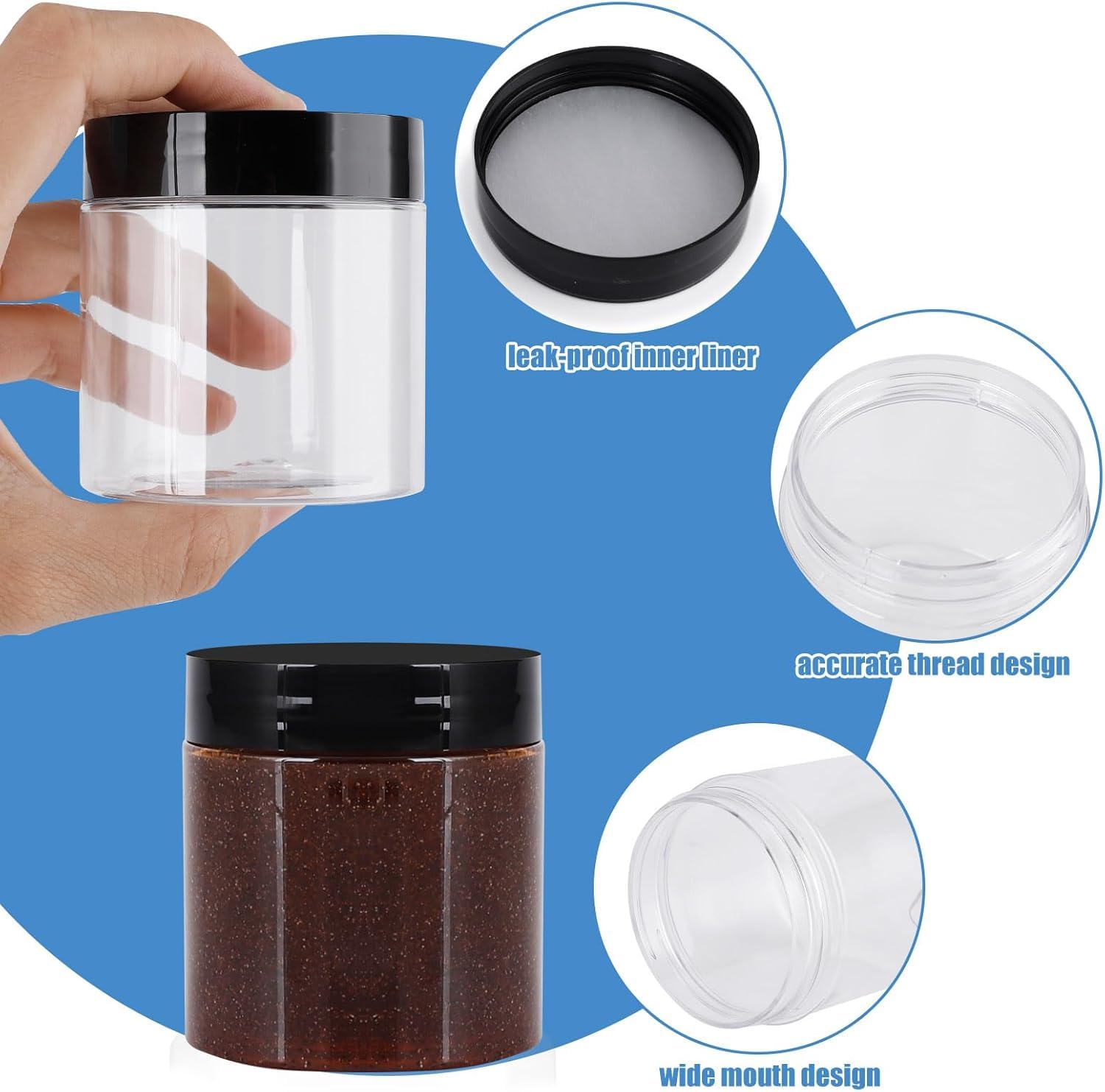 OBKJJ containers come with labels for quick identification.