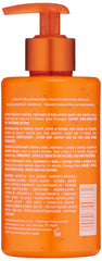 Obliphica Seaberry Conditioner dispense demonstrates easy application and frizz-control benefits.
