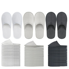 OBMMIRAO disposable slippers bulk pack ready for hotel guests and events.