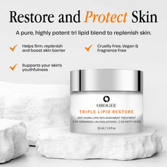 OBOGEE packaging closeup for premium skin care routine