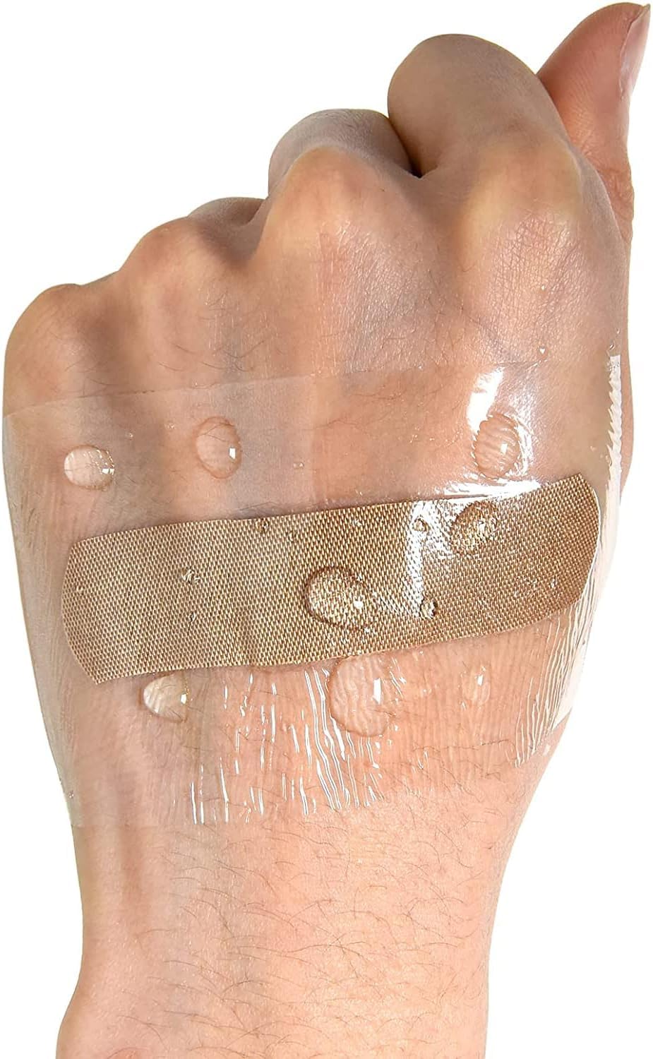 OBTANIM hypoallergenic tattoo dressing adheres softly without skin irritation.