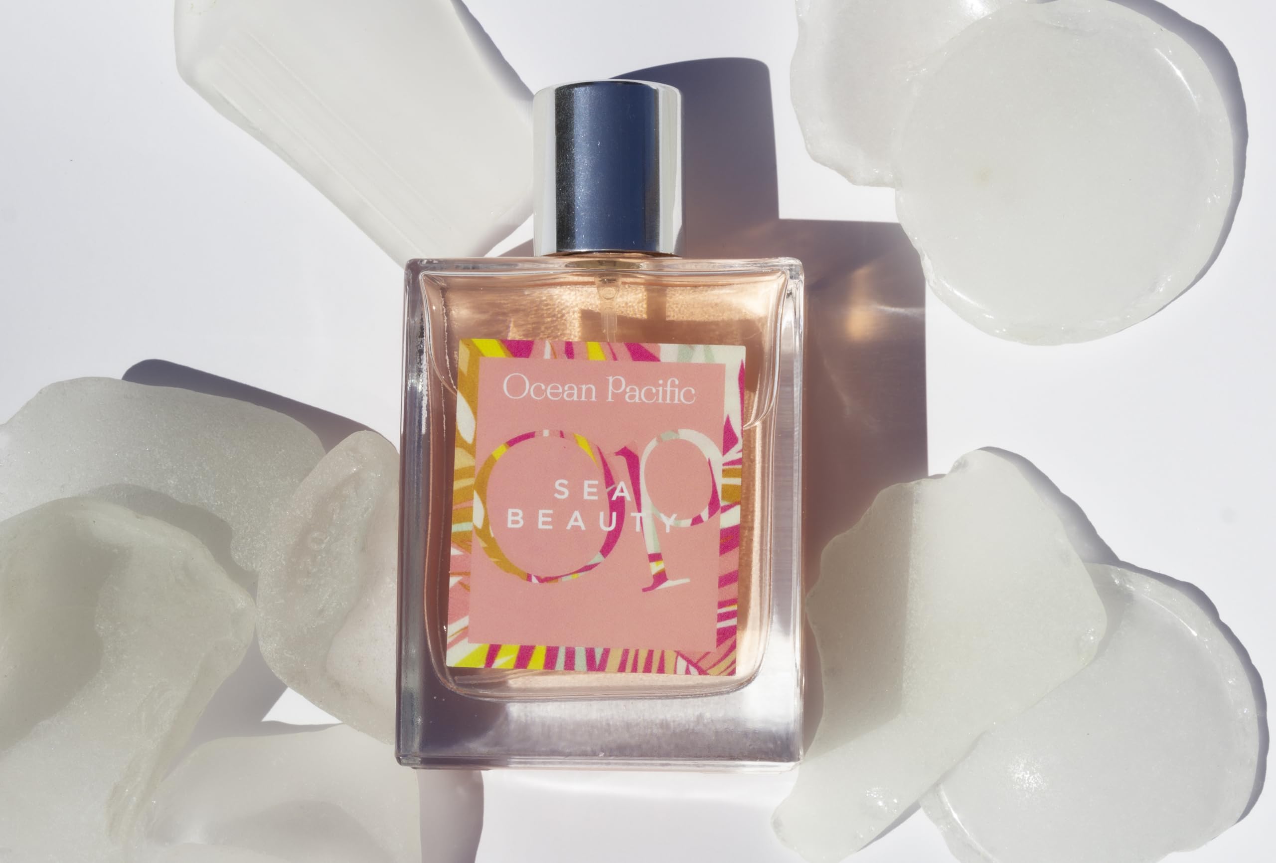 Outer packaging box of Ocean Pacific Sea Beauty for Her Eau de Parfum in sunshine