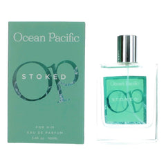 Ocean Pacific Stoked bottle pour highlighting premium design for daily wear