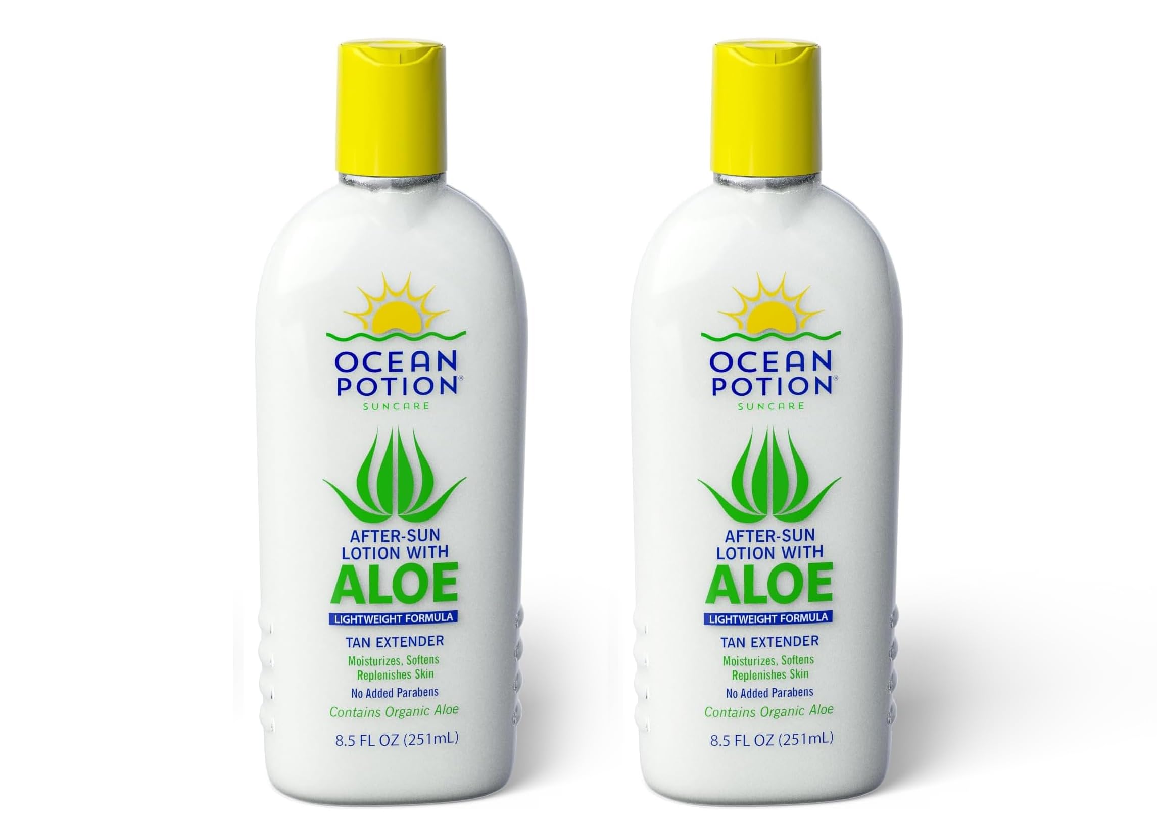 Ocean Potion Moisturizing After Sun Lotion twin-pack tubes for post-sun hydration