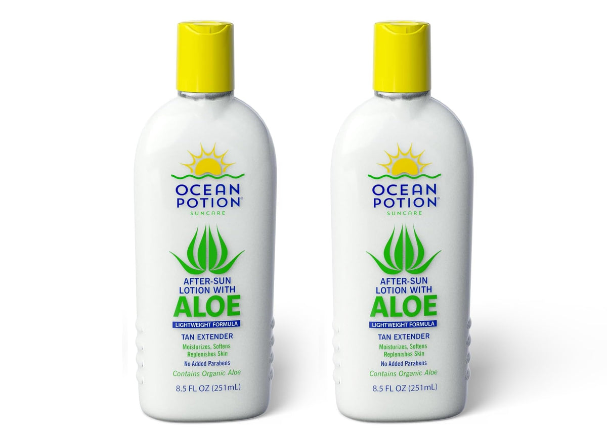 Ocean Potion Moisturizing After Sun Lotion twin-pack tubes for post-sun hydration