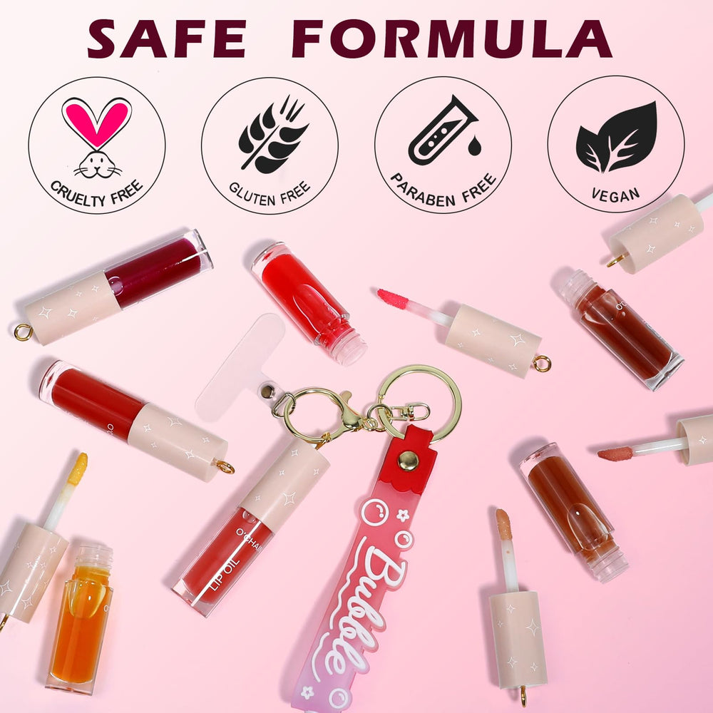 O'CHAIN lip care set highlighting repair and renewal of lips.