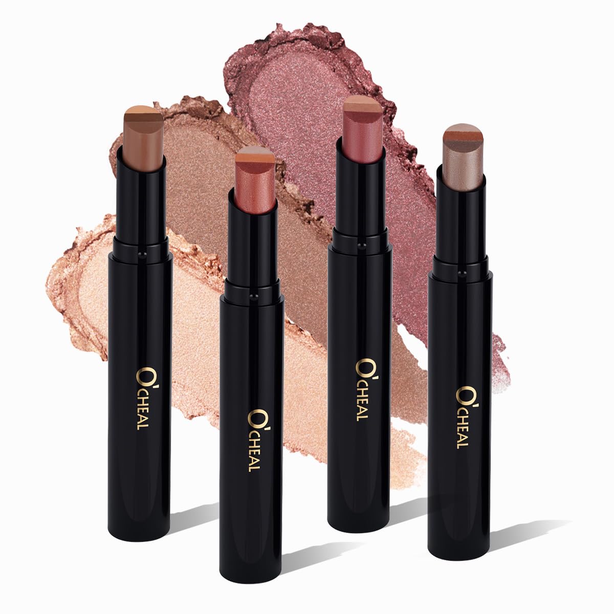 O'CHEAL gradient eyeshadow stick Matte Earth for subtle daily wear.