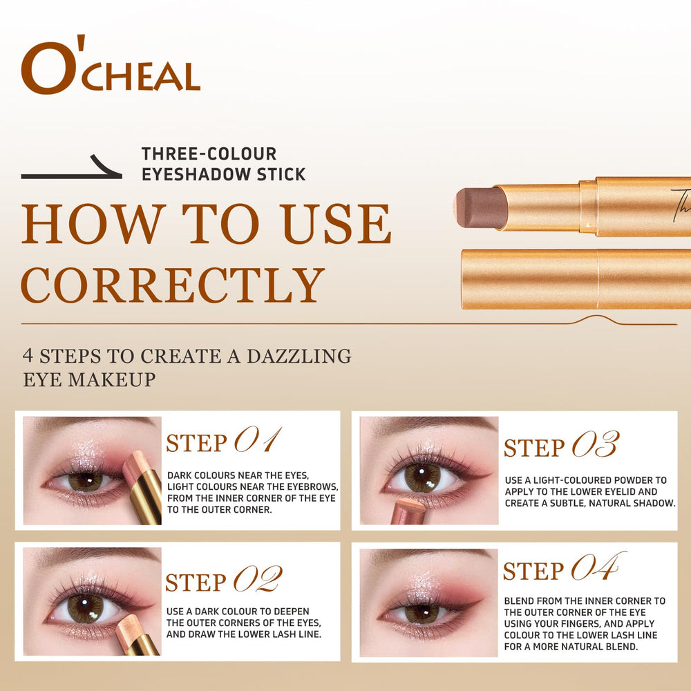 O'CHEAL day-to-night look idea with gradient blending.
