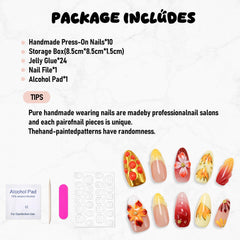 OCOUYVD handmade-press-on-nails-application enable quick, mess-free manicures