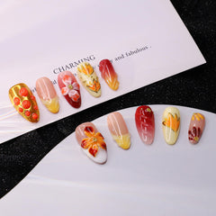 OCOUYVD thickened-acrylic-nails-durable offer sturdy wear with lightweight comfort