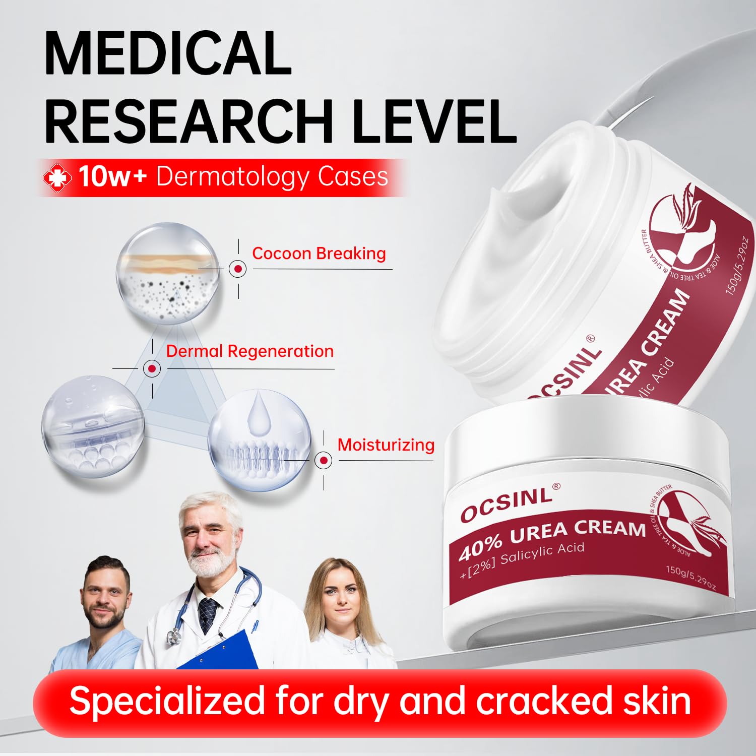 Vegan, dermatologist-tested formula with safety certifications.