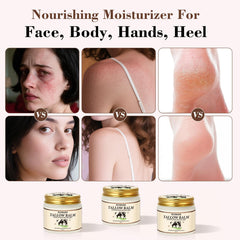 OCVWJKD Balm being applied to the hand for daily moisture.