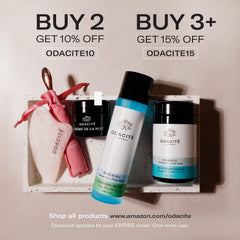 Odacité option to mix with moisturizer for enhanced daily care
