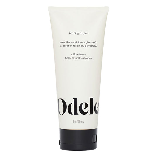 Odele Air Dry Styler bottle front view for frizz control and air-dried definition.