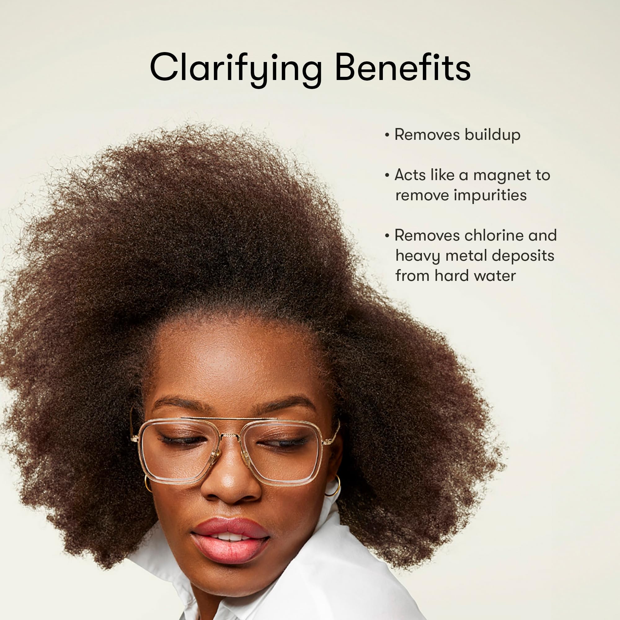 Odele Clarifying Shampoo 2-pack box highlights value