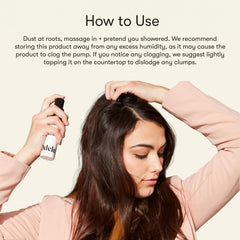 Odele Dry Shampoo algae-lavender benefits soothe scalp dryness