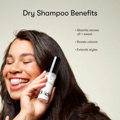 Odele Dry Shampoo works with all hair textures and types