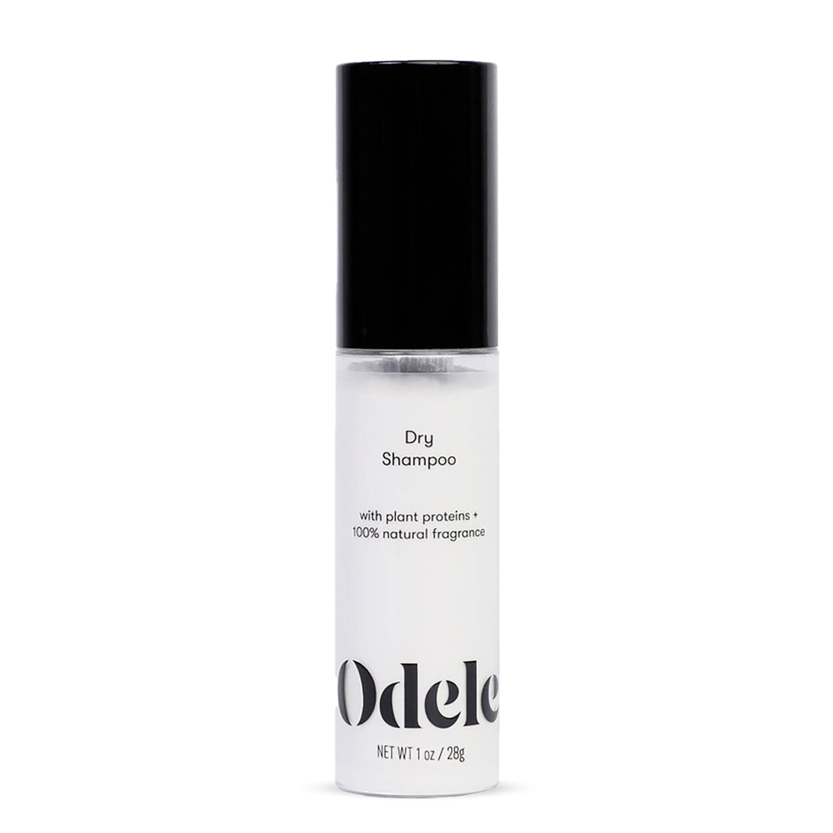 Odele Dry Shampoo at roots absorbs oil for a refreshed look
